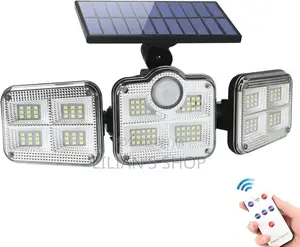 Solar-Powered Led Security Floodlight 