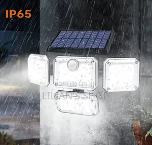Solar-Powered Led Security Floodlight 