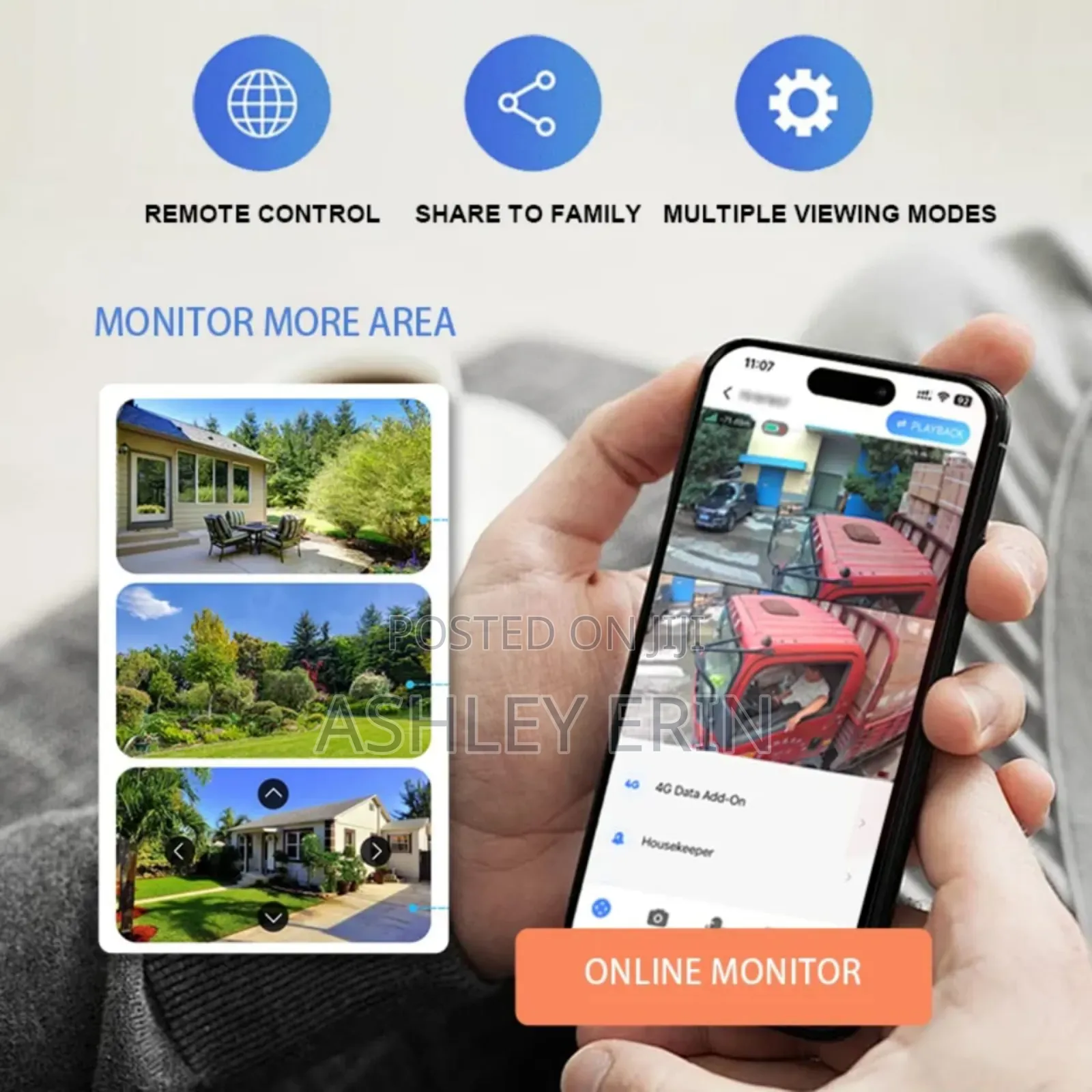 2-in-1 Solar-Powered Street Light and Ai Security Camera System