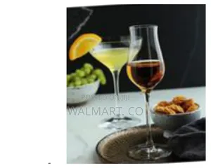Set of 6 Stemmed Spirit Tasting Glasses Transparent