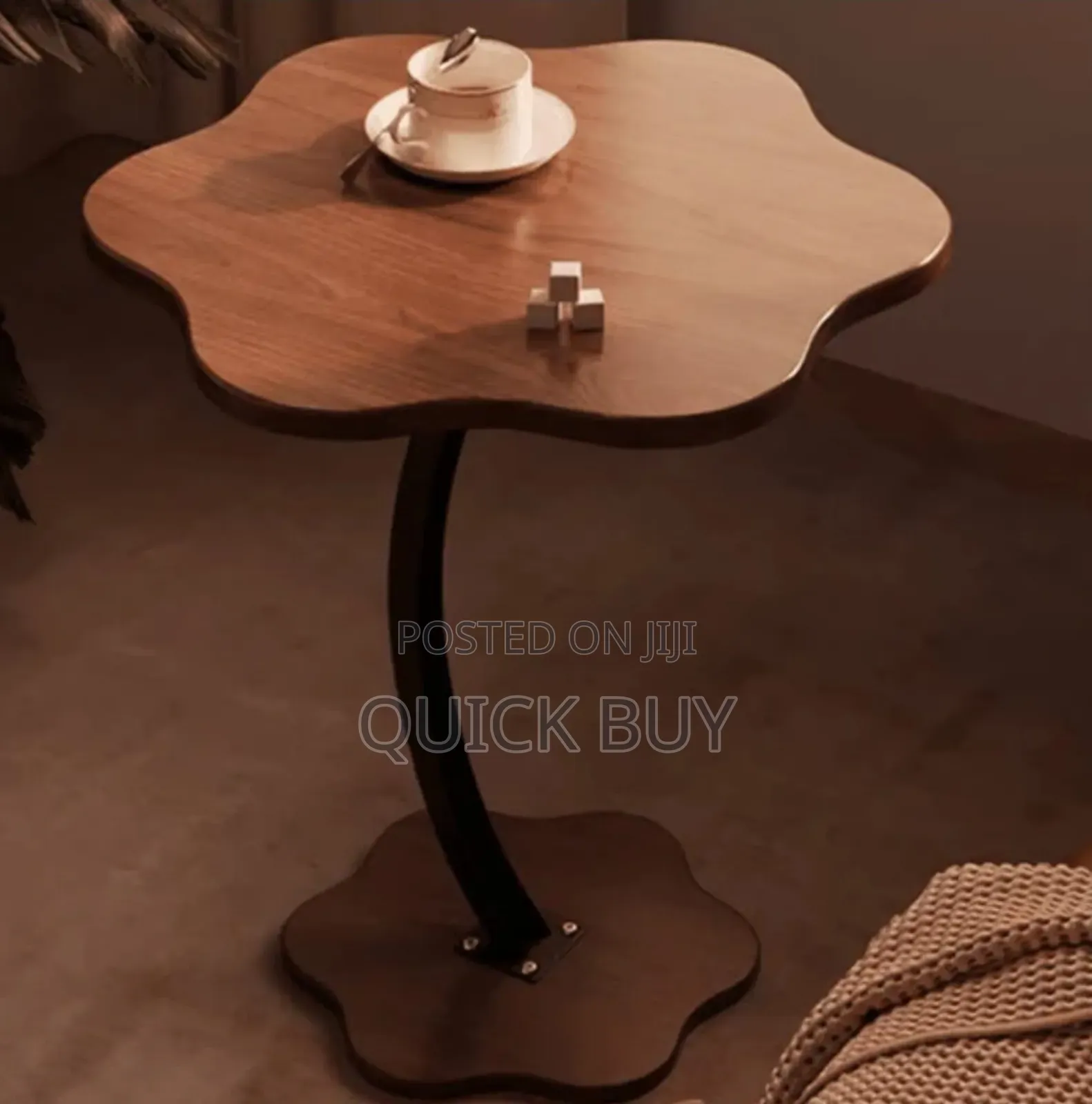 Modern Flower-Shaped Side Table