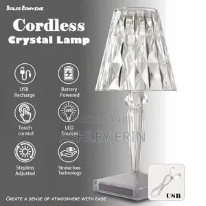 Solis Convene Cordless Crystal Lamp