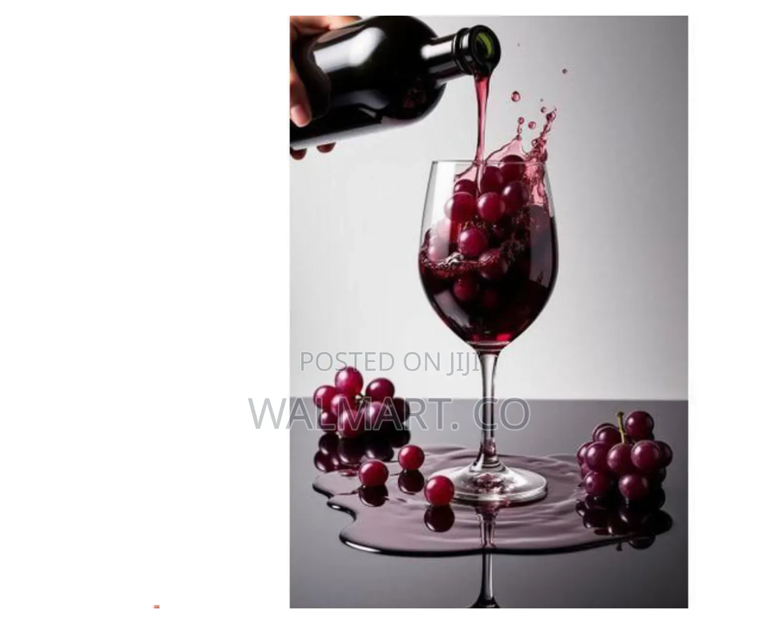 Set of 6 Elegant Crystal Wine Glasses