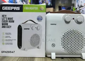 Geepas Portable Fan Heater, Model Gfh28547