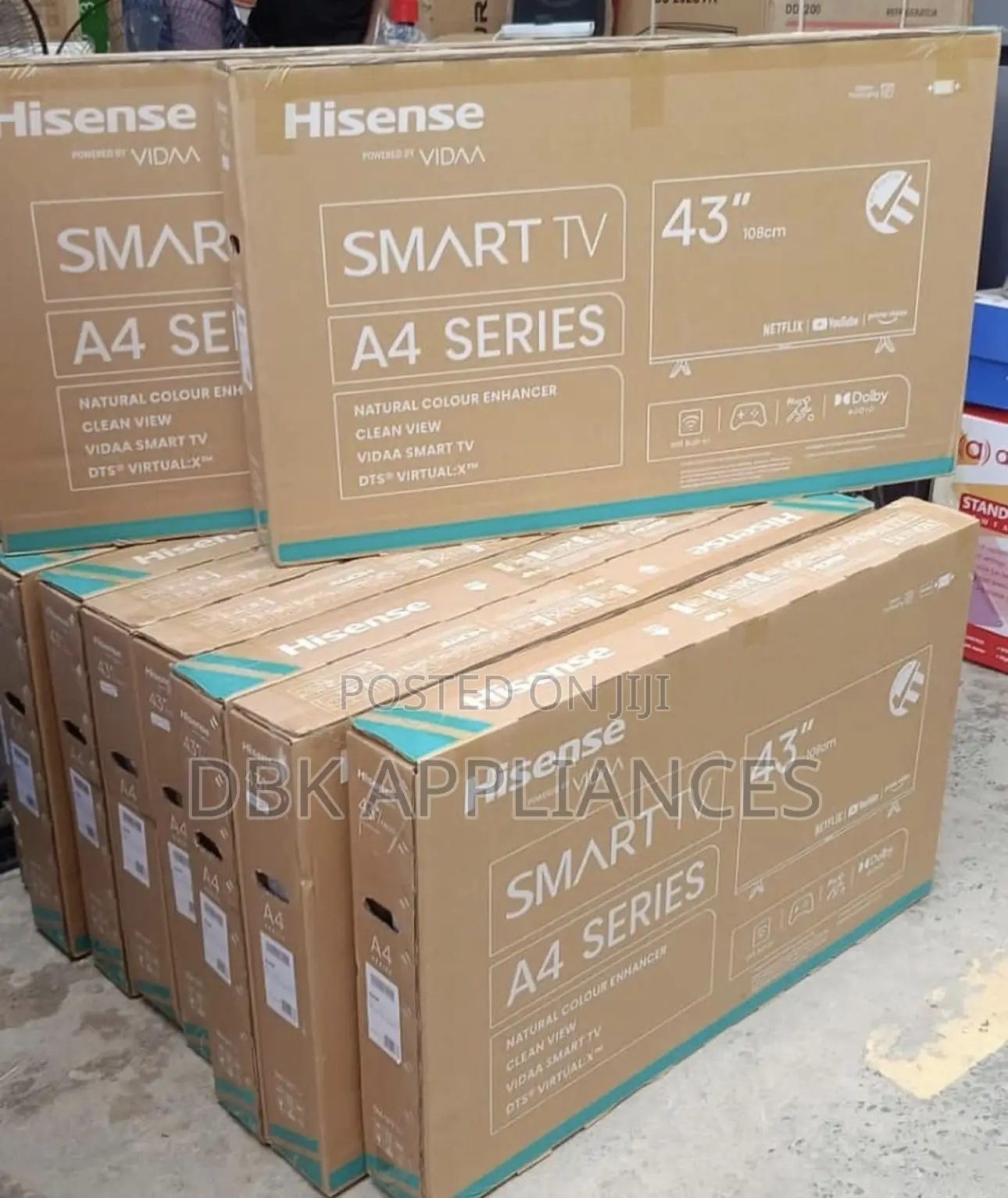 Hisense 43 Inch Smart Tv A4 Series