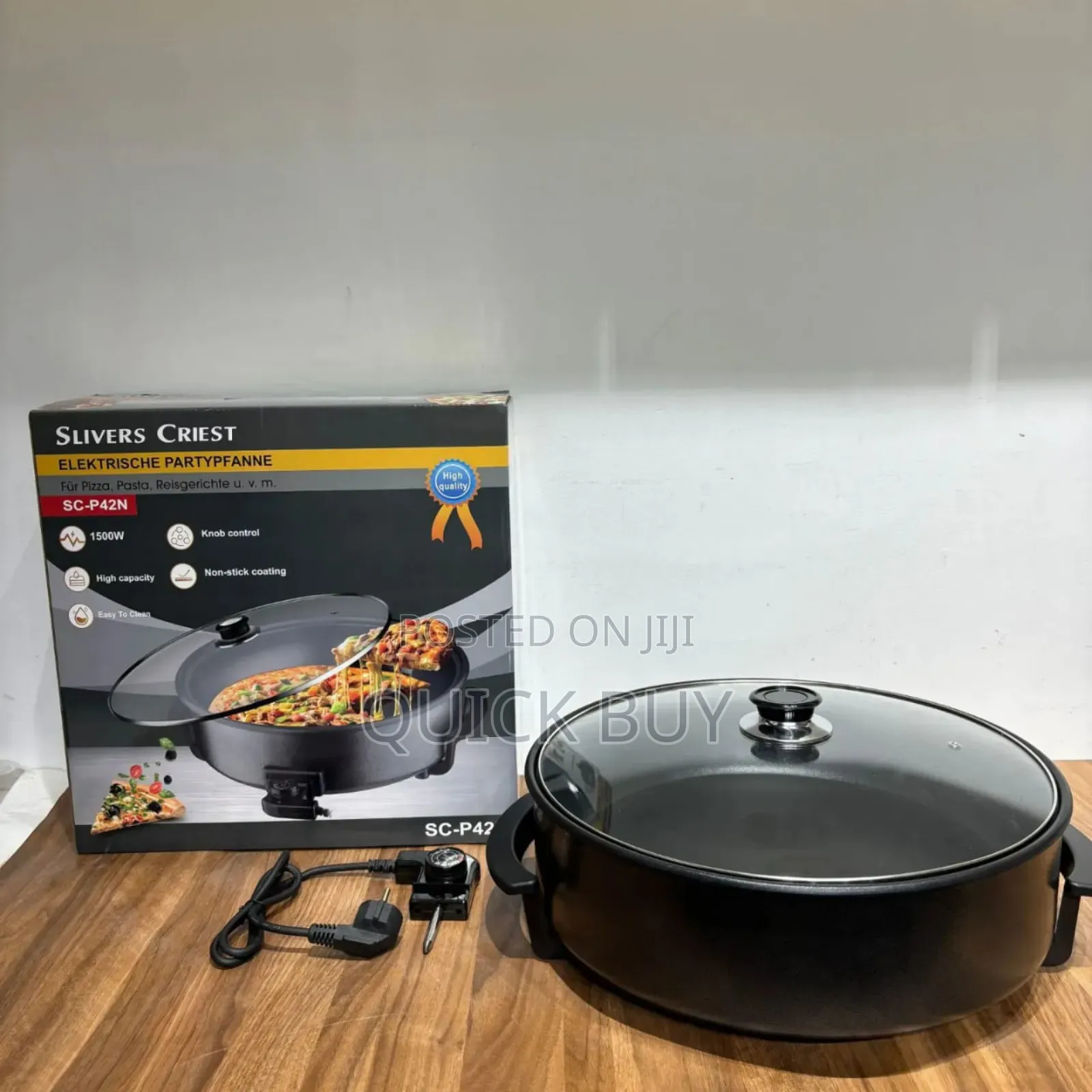 Slivers Criest Sc-P42n Electric Pizza Pan