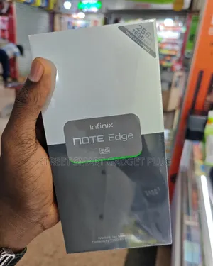 New Infinix Note Edge 256 GB Black