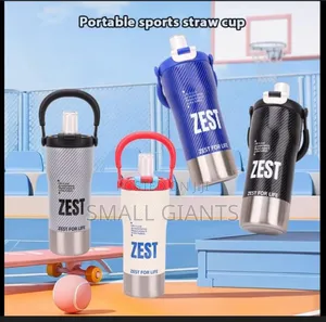 Zest for Life Portable Sports Straw Cups