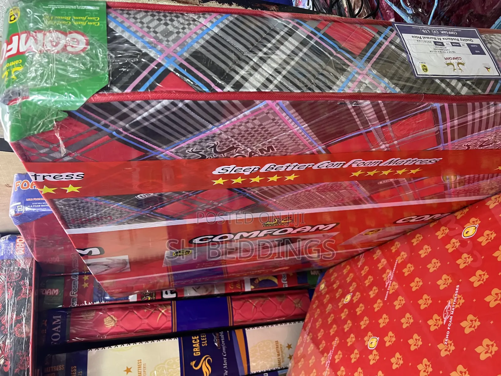 Mattresses 5x6 Premium Deluxe Com Foam Type