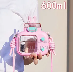 600ml Cartoon-Themed Tv Water Bottle,