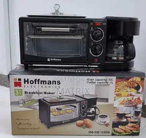 Hoffman 3 in 1 Microwave Plus Coffee Machine