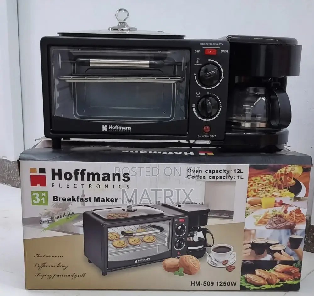 Hoffman 3 in 1 Microwave Plus Coffee Machine