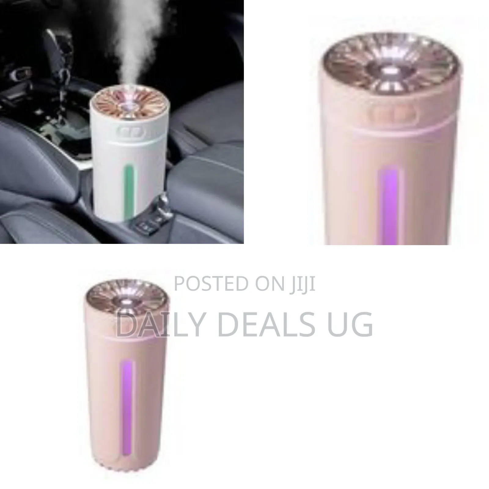 A Portable Usb Car Air Humidifier and Aromatherapy Diffuser