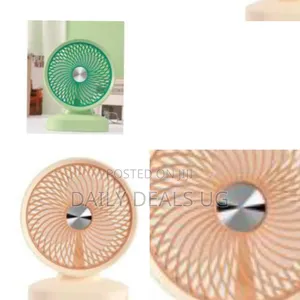 A Portable Rechargeable 3-Speed Desk Fan