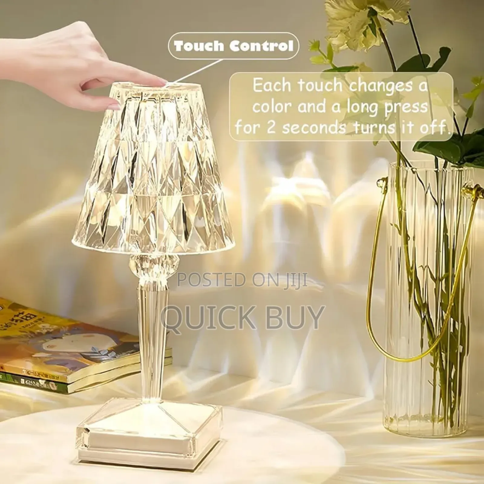 Solis Convene Cordless Crystal Lamp