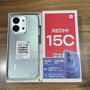 New Xiaomi Redmi 15C 4G 256 GB Gray