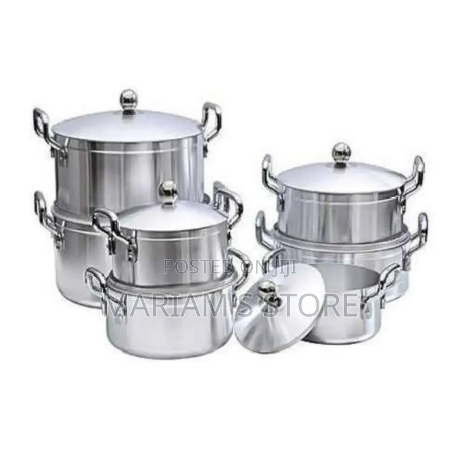 7pcs Stainless Steel Cookware Set