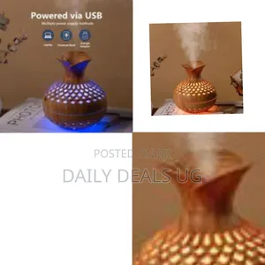 Portable Ultrasonic Air Humidifier and Aromatherapy Oil Diffuser
