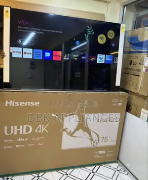 Hisense 75 Inch Smart Tv Brand New
