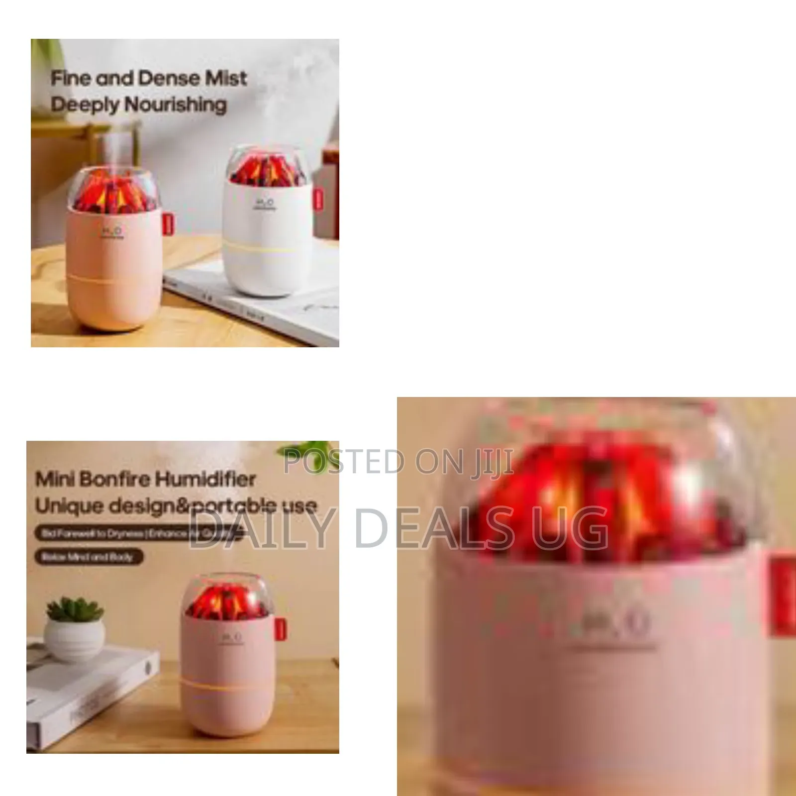 Mini Bonfire Style Humidifier