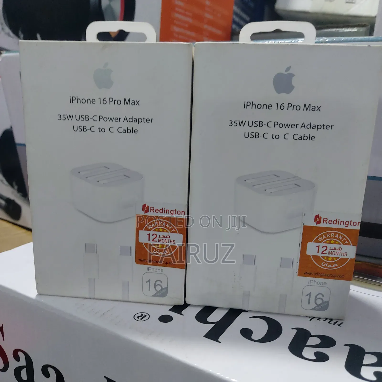 35w iPhone 16 Pro Max Charger