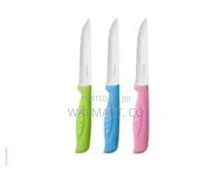 Pack of 6 Sharp Mini Knives Multicolor