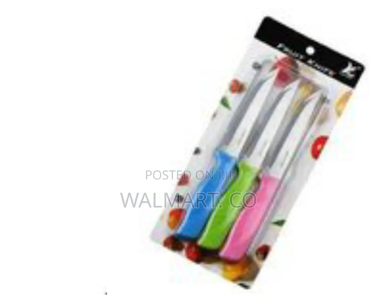 Pack of 6 Sharp Mini Knives Multicolor