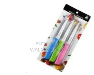 Pack of 6 Sharp Mini Knives Multicolor