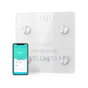 Digital Wireless Bathroom Smart With Bluetooth, Weight White Kg/Lb