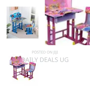 Kids Study Desk and Chair Set