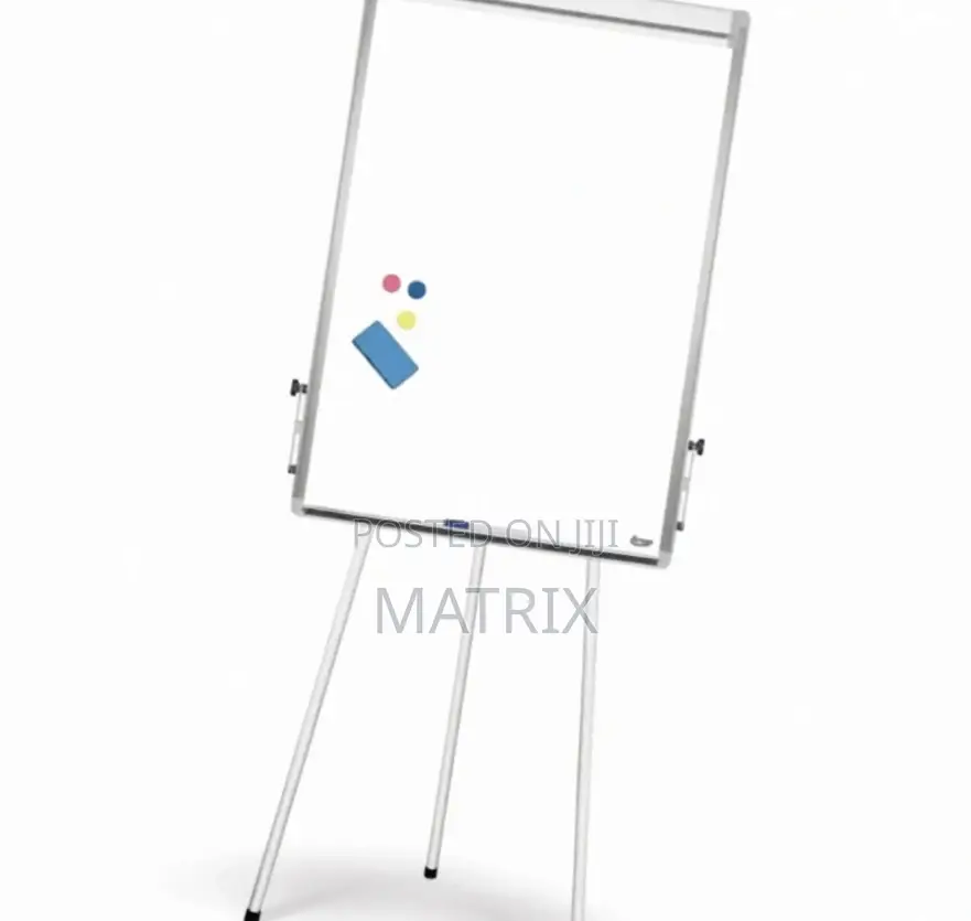 Flipchart Stand - White 90cm by 60cm