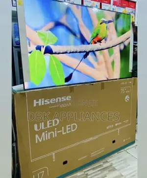 Hisense 75inch U7h Mini-Led Uled Tv New Brand