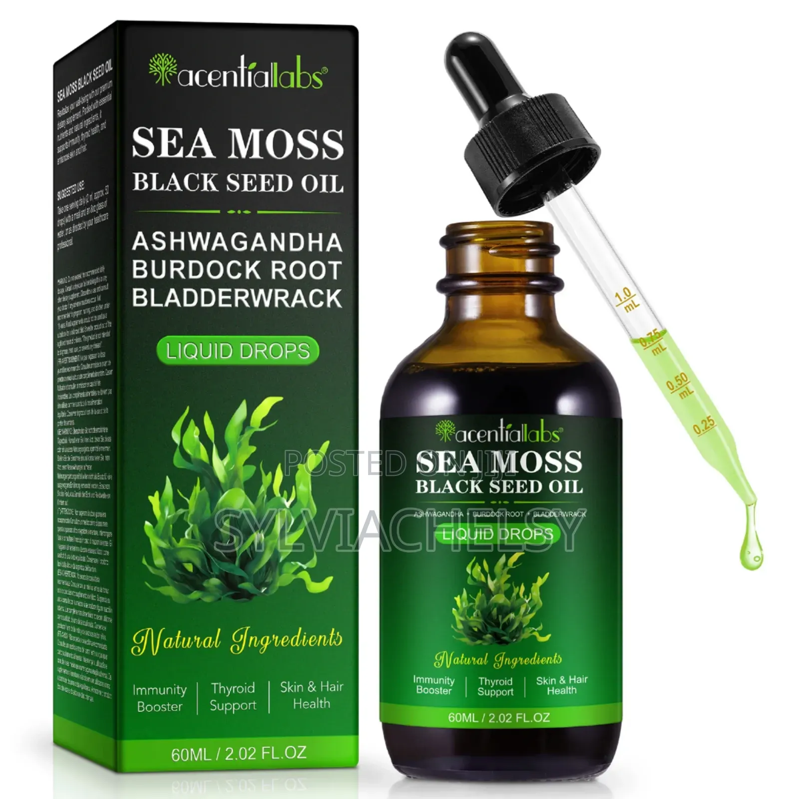 Seamoss Blackseed Oil Drops