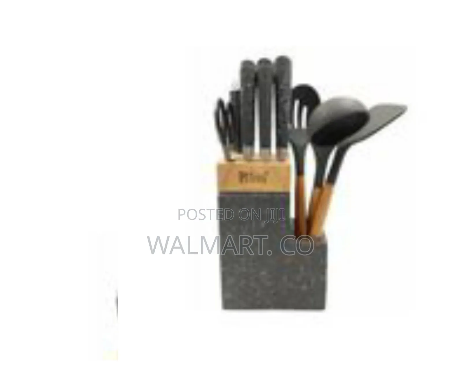 Modern Kitchen Utensil and Knife Set Multicolor