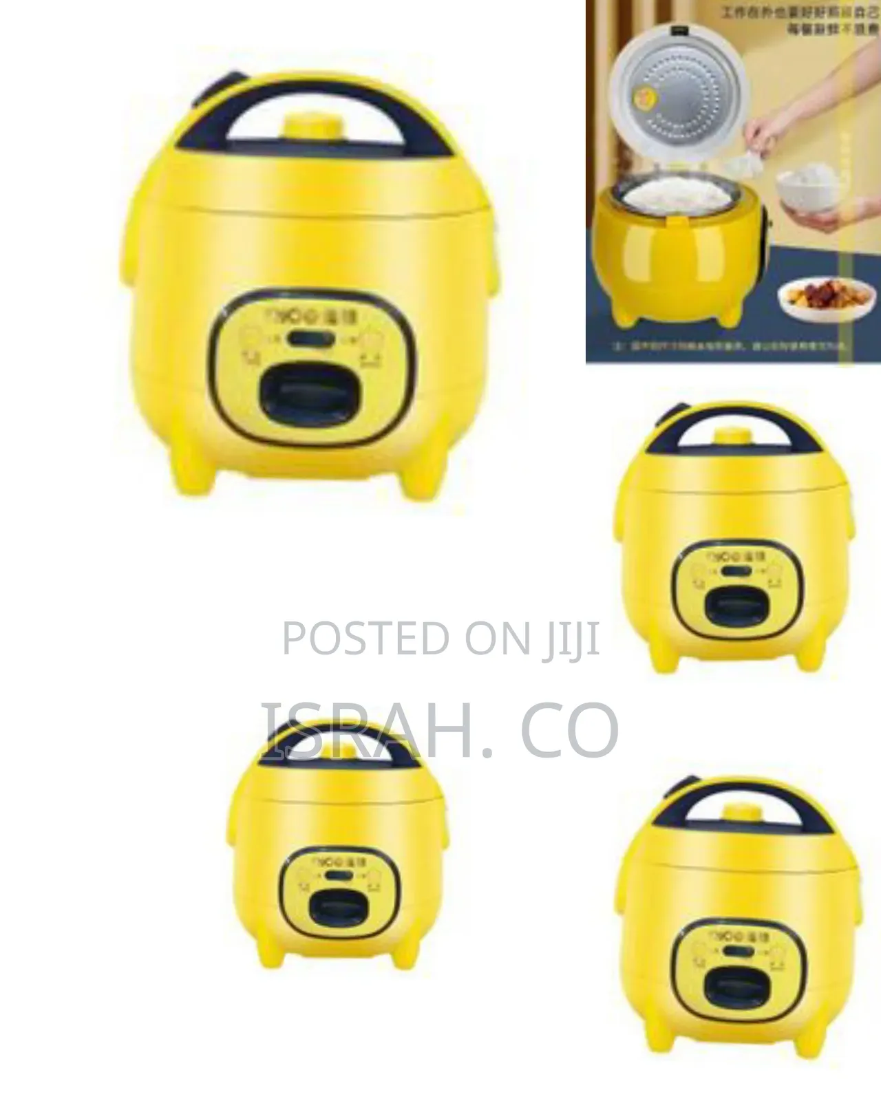 Aide 1.6l Non-Stick Multi-Function Mini Rice Cooker With Stainless