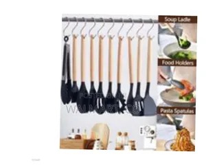 Comprehensive 24 Piece Kitchen Utensil and Knife Set With Storage