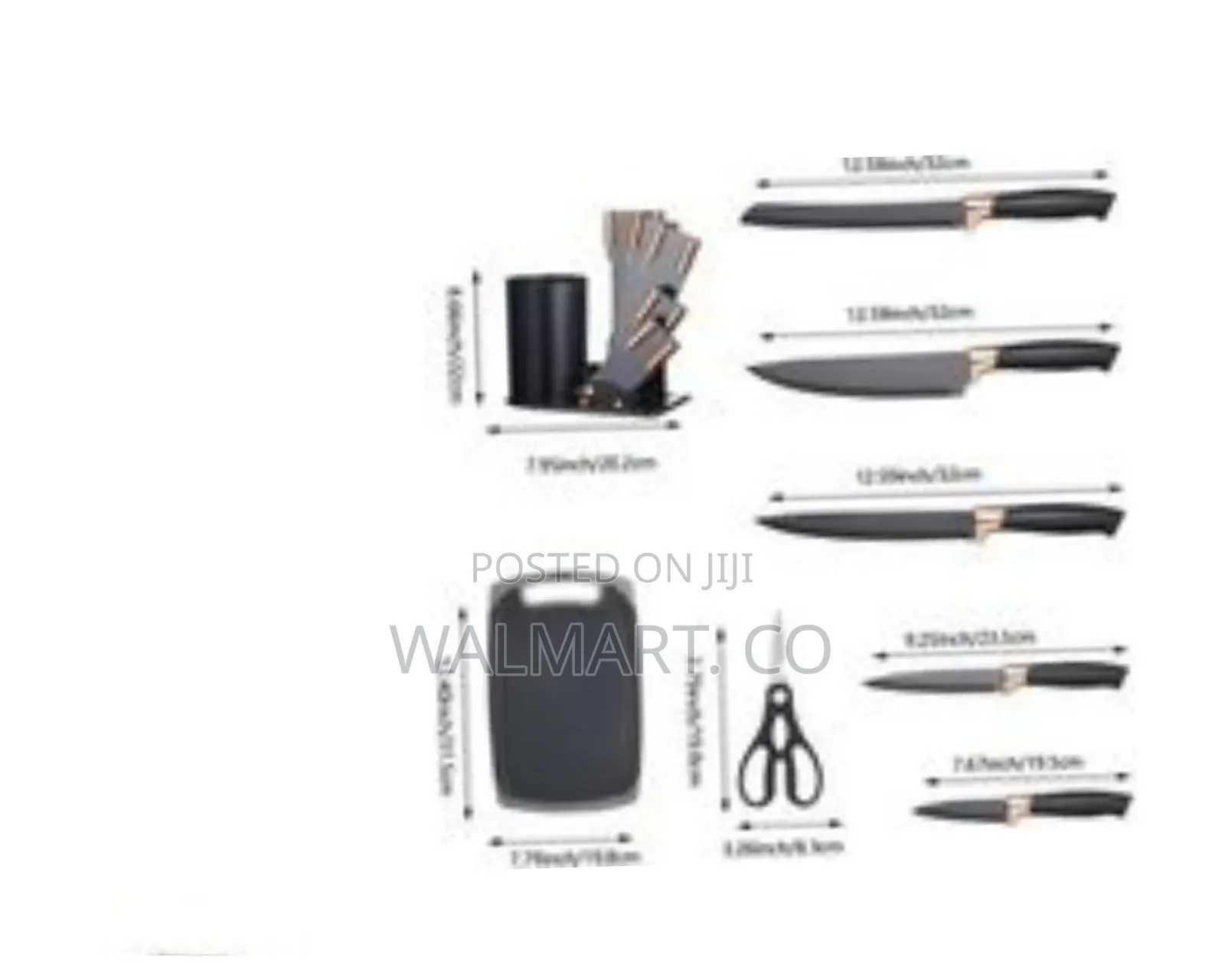 Comprehensive 24 Piece Kitchen Utensil and Knife Set With Storage
