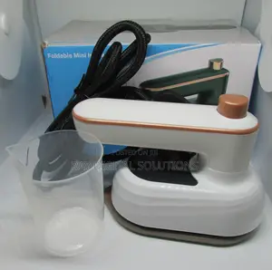 Mini Iron for Clothes, 360 Degree Steam Iron, Wet Dry Ironing