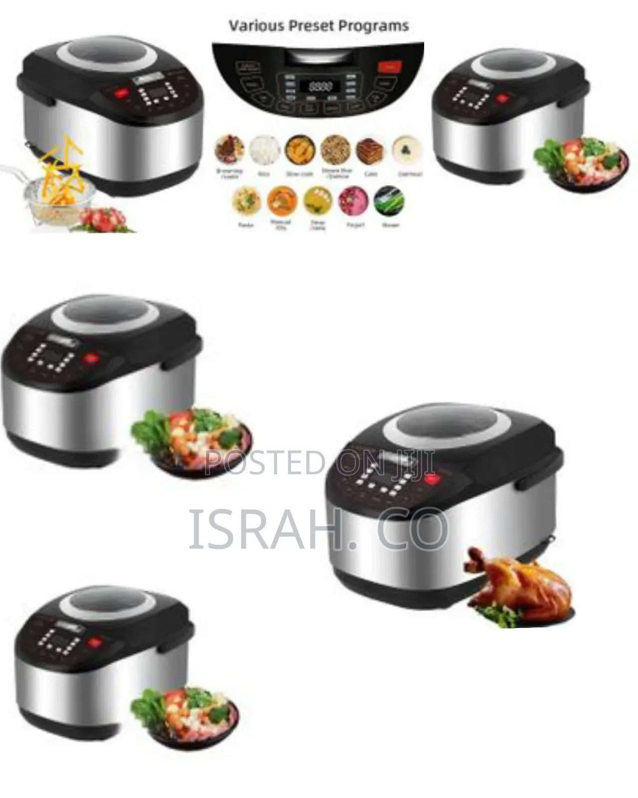 Digiwave 5 Litre Smart Intelligent Digital Display Rice Cooker