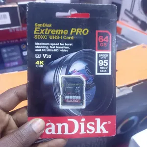 64gb Extreme Pro Sd Camera Card