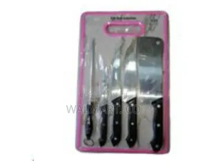 Essential Kitchen Knife and Board Set