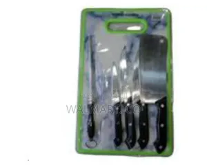 Essential Kitchen Knife and Board Set