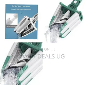 360-Degree Rotating Microfiber Floor Mop