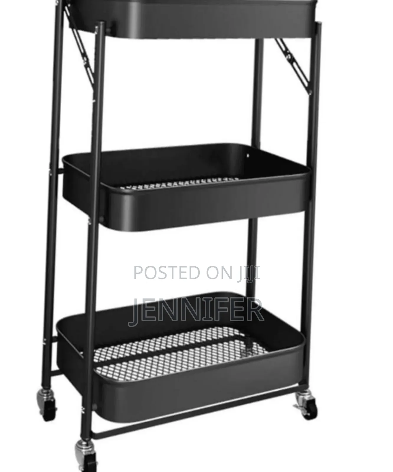 3-Tier Rolling Utility Carts.