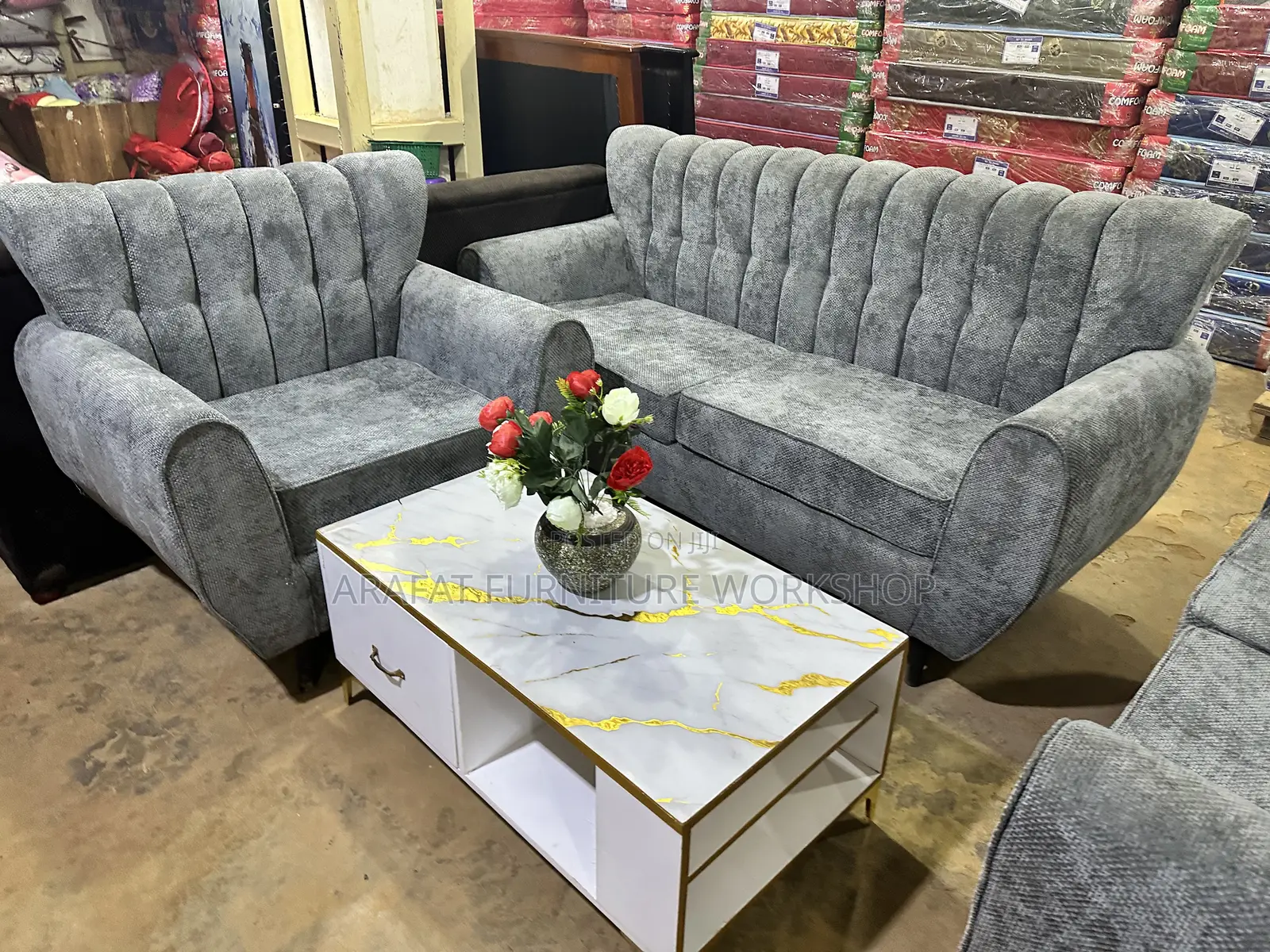 Modern Butterfly Sofa Set