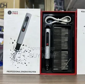 Digital Electric Rechargeable Engraving Pen With 30 Free Bits