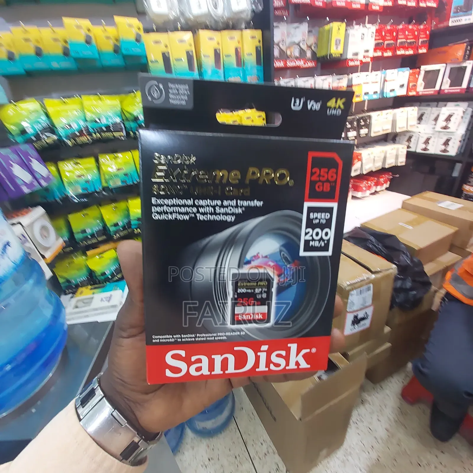 256gb Extreme Pro Sd Camera Card Sandisk