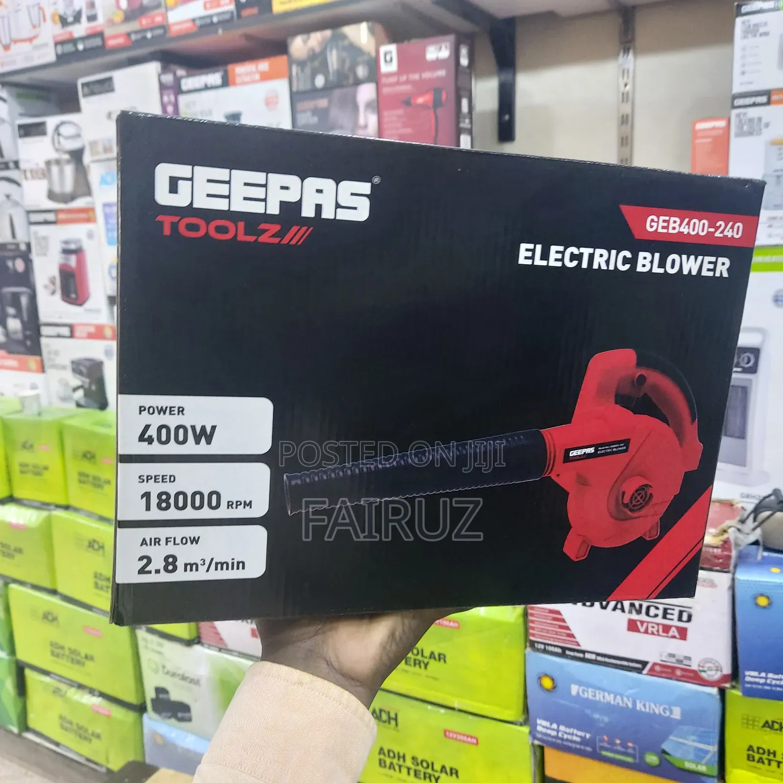 Geepas Electric Hand Air Blower 400w