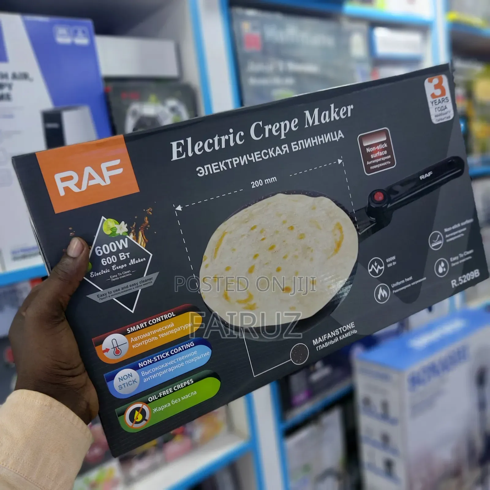 Raf Crepe Chapati Maker