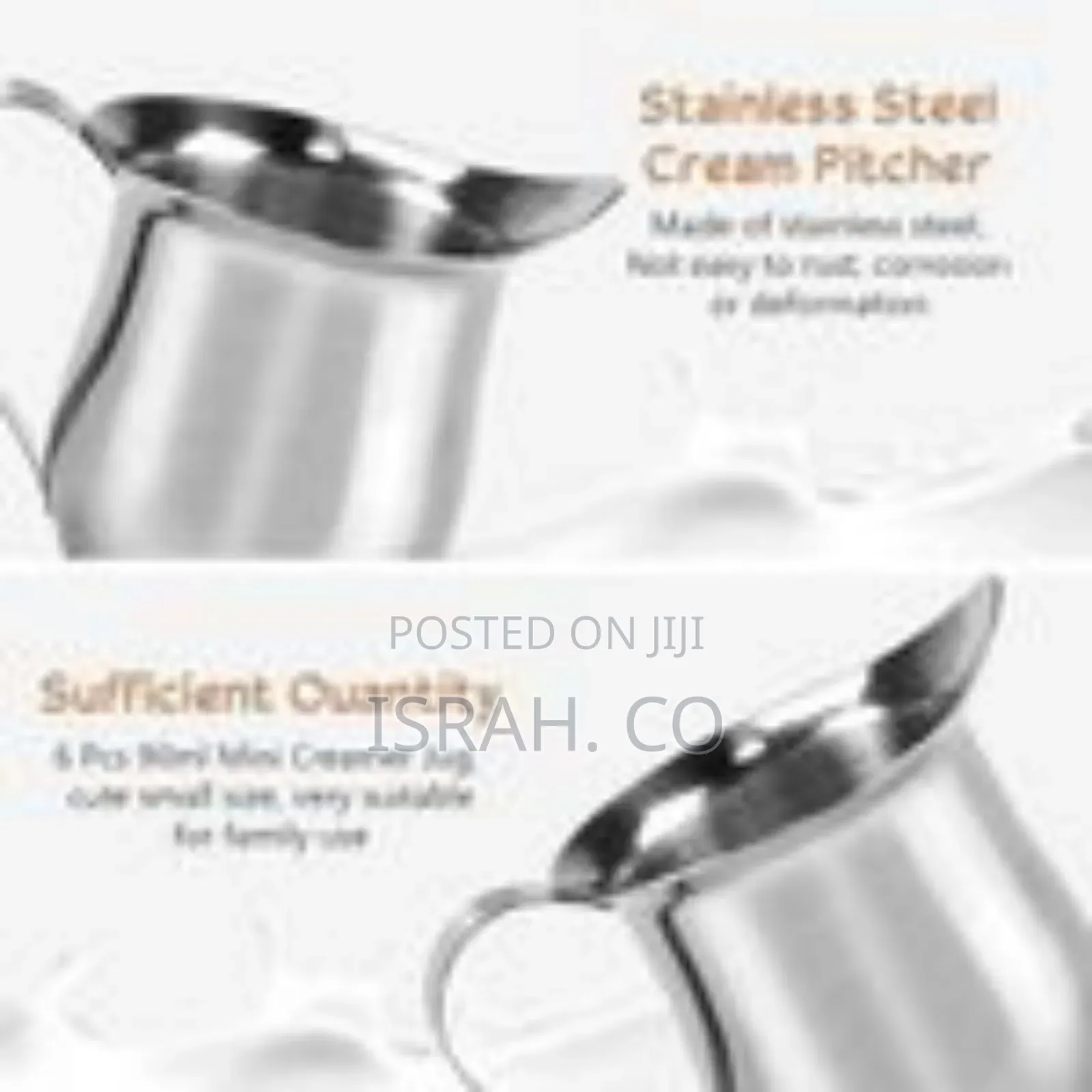 Mini Creamer and Milk Pitcher Set